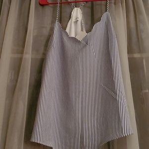 NWT J Crew scalloped tank